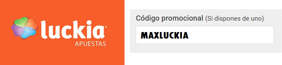 Codigo promocional Luckia
